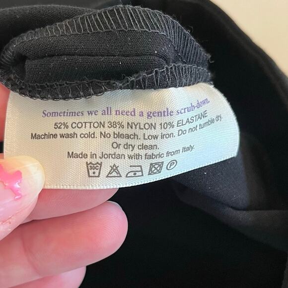 MM Lafleur The‎ Foster Cigarette Pant PowerStretch Black Size 0 - Picture 10 of 12